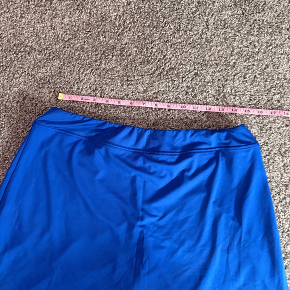 Ekouaer Royal Blue Athletic Tennis Golf Skort Womens XL Activewear Mini Skirt - Picture 6 of 9